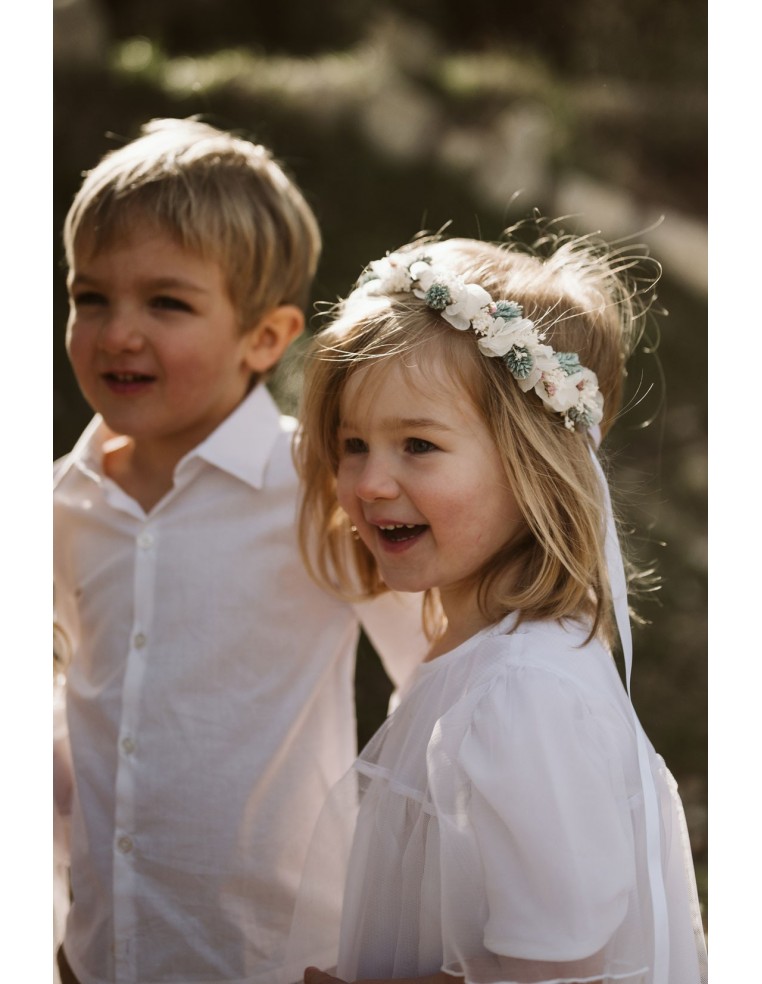 Couronne de fleurs Sacha L'Atelier de Clotilde