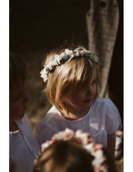 Couronne de fleurs Sacha L'Atelier de Clotilde