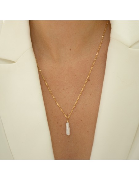 Collier perle Alix - Comptoir Doré - L'Atelier de Clotilde