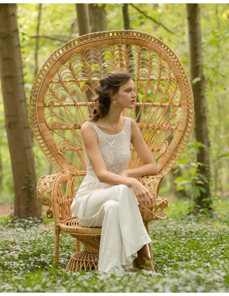 Boucles d'oreilles feuille Zeus - Comptoir Doré - L'Atelier de Clotilde