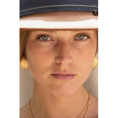 Boucles d'Oreilles Feuilles Or - Bacci - Comptoir Doré 2