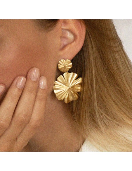 Boucles d'Oreilles Tivoli Or - Bacci - Comptoir Doré