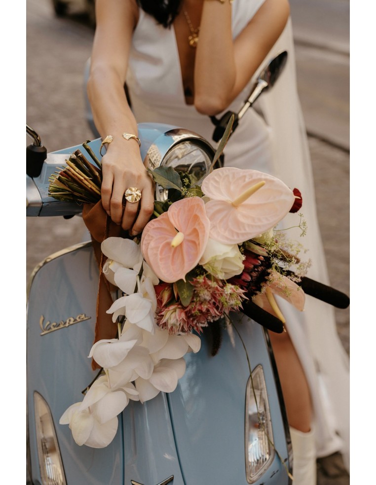 Bague Dorée Helios - Un De Ces Quatre - Comptoir Doré