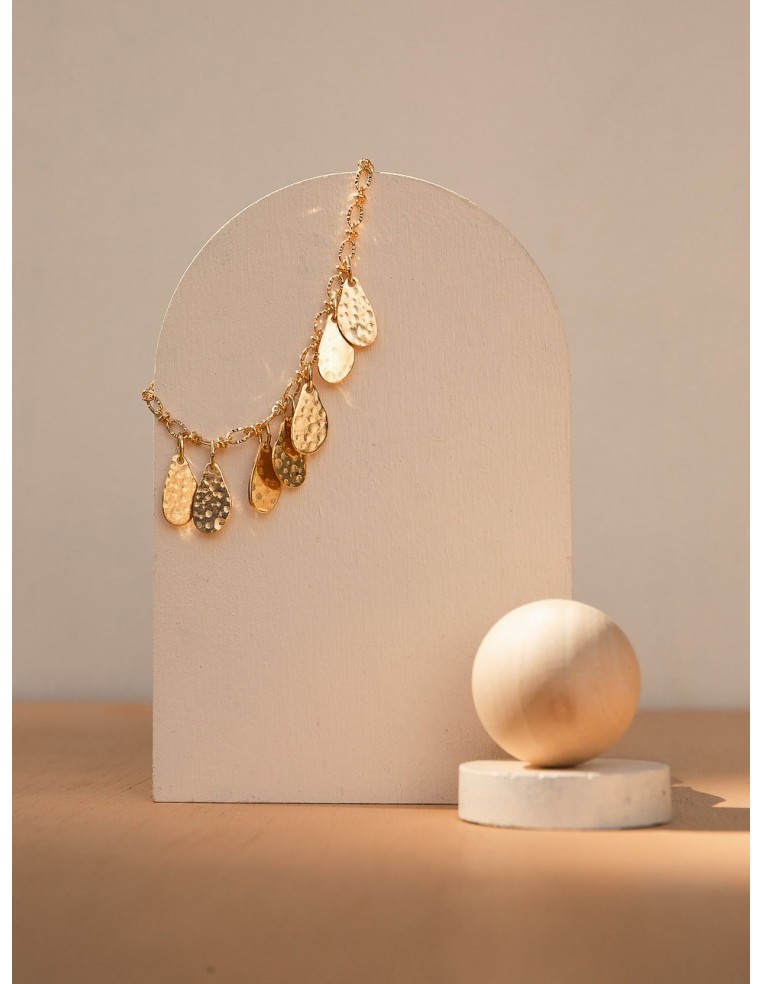 Bracelet doré Amako - Un De Ces Quatre - Comptoir Doré