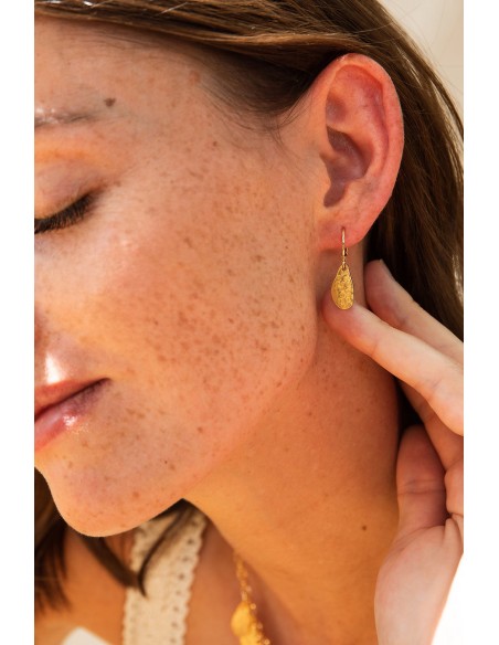 Mini créoles Amako - Un De Ces Quatre - Comptoir Doré