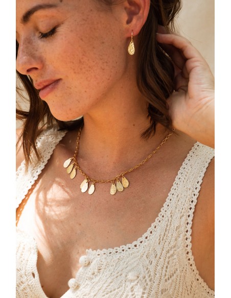 Mini créoles Amako - Un De Ces Quatre - Comptoir Doré