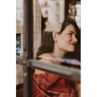 Boucles d'oreilles montantes Laure - Un De Ces Quatre - Comptoir Doré 2