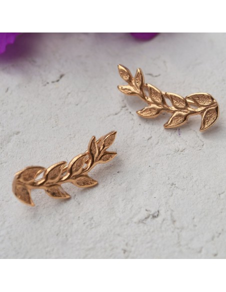 Boucles d'oreilles montantes Laure - Un De Ces Quatre - Comptoir Doré