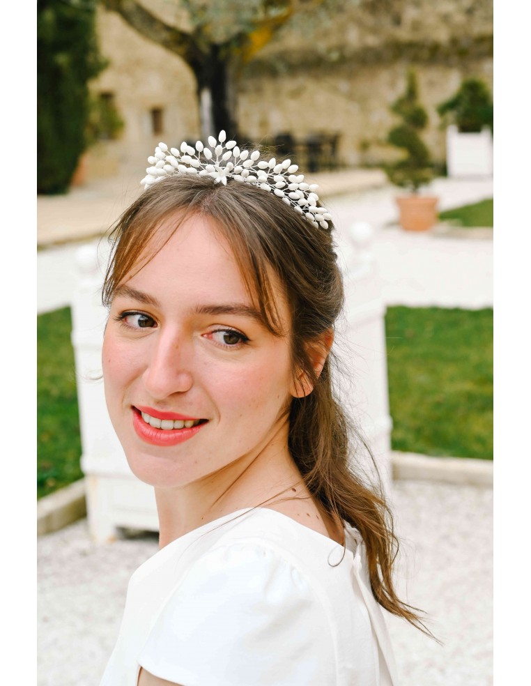 Tiare mariage moisson - Les Perles de la Bastide - Coraly T Bijoux - Comptoir Doré