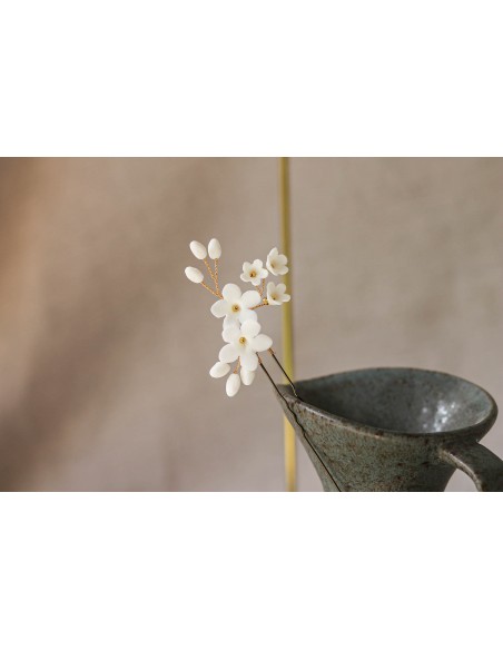 Pic à cheveux Floraison - Les Perles de la Bastide - Coraly T Bijoux - Comptoir Doré