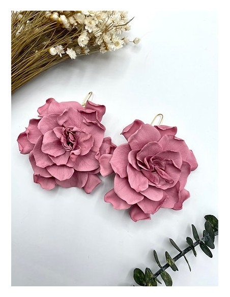Boucles d'oreilles fleuries Tania - B Flower - Comptoir Doré
