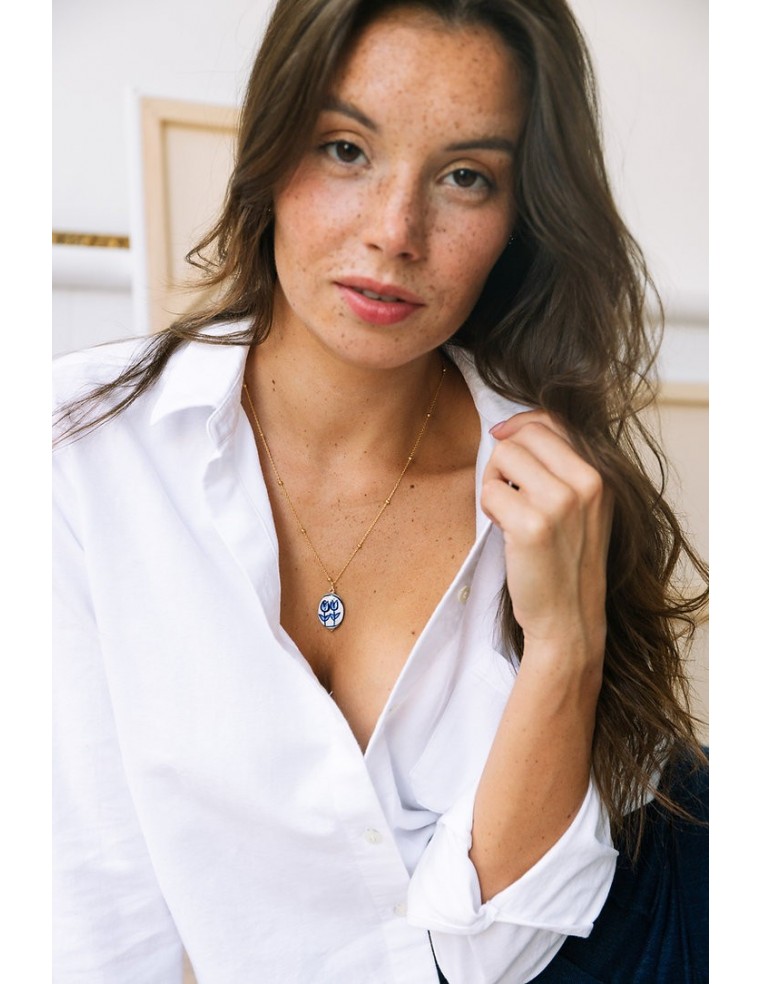 Collier Iris - Un De Ces Quatre - Comptoir Doré