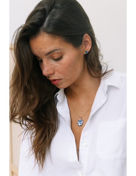 Collier Iris - Un De Ces Quatre - Comptoir Doré