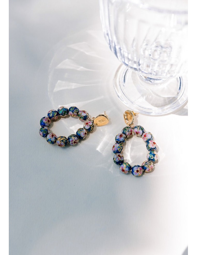 Boucles d'oreilles Alice - Un De Ces Quatre - Comptoir Doré