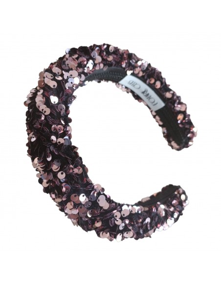 Serre-tête paillettes sequins Sue - L'Otarie Club - Comptoir Doré