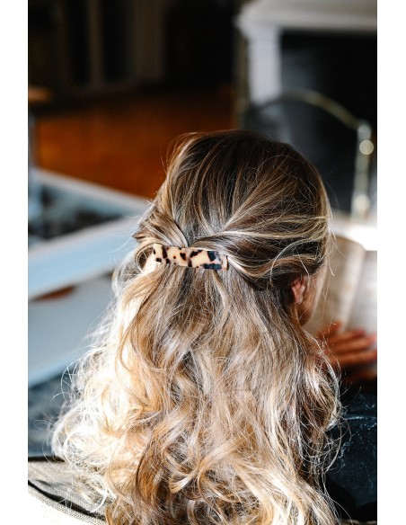 Barrette écaille léopard Louison - Comptoir Doré