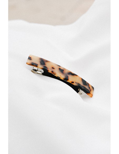 Barrette écaille léopard Louison - Comptoir Doré