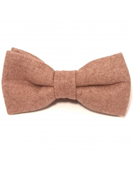 Noeud Papillon Marron Laine - Comptoir Doré