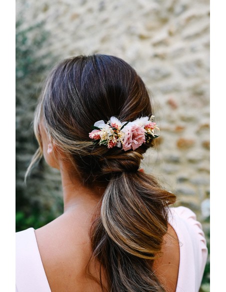 Peigne fleurs séchées - L'Atelier de Clotilde - Comptoir Doré