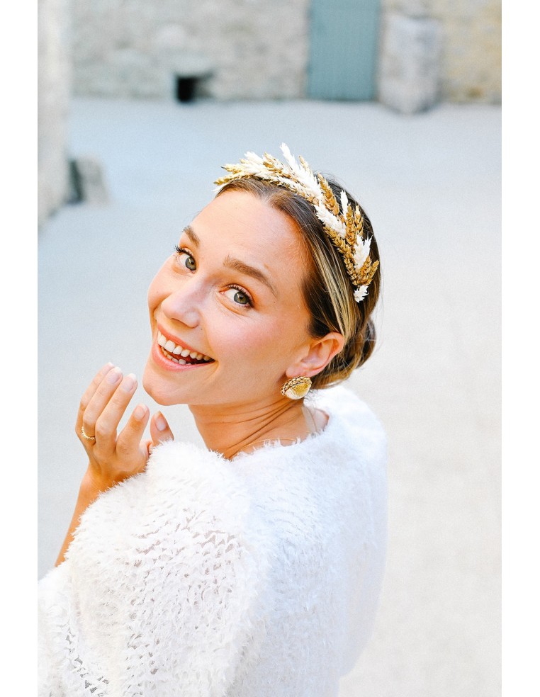 Serre tête germes de blé - L'Atelier de Clotilde - Comptoir Doré