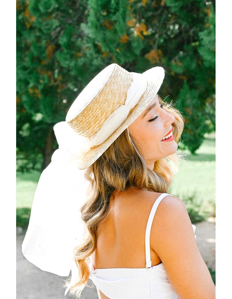 Canotier Oma - L'Atelier de Clotilde - Comptoir Doré