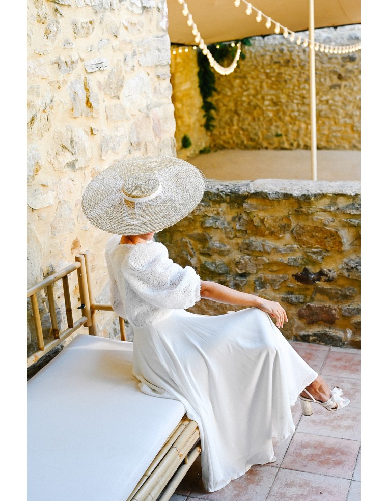 Capeline Coco Vintage Blanc - Bellemond - Comptoir Doré