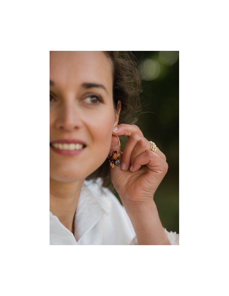 Boucles d'oreilles Juliette - Clarance Bijoux - Comptoir Doré