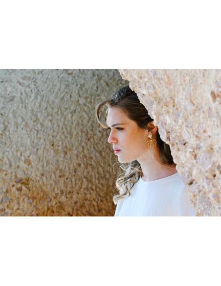 Boucles d'oreilles Zita - Clarance Bijoux - Comptoir Doré