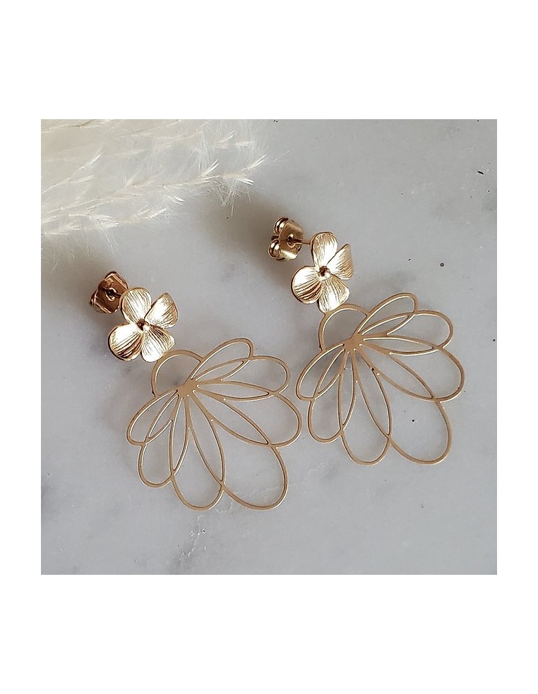 Boucles d'oreilles Zita - Clarance Bijoux - Comptoir Doré