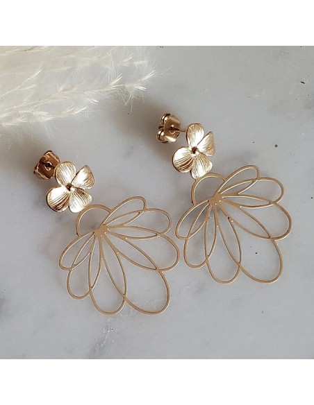 Boucles d'oreilles Zita - Clarance Bijoux - Comptoir Doré