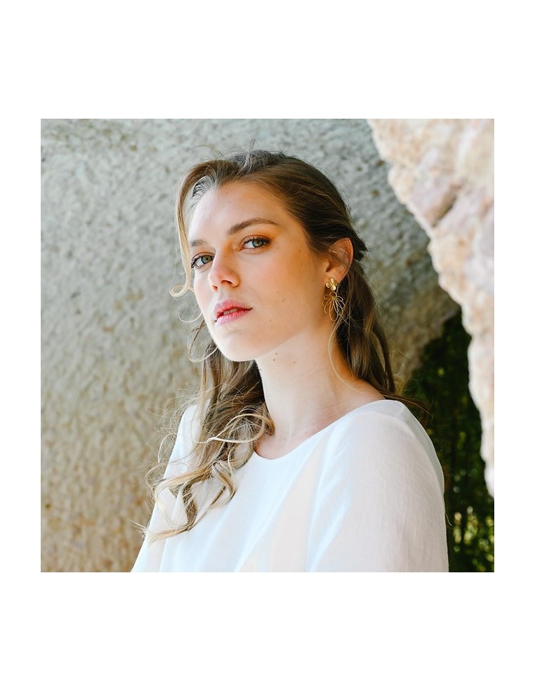 Boucles d'oreilles Zita - Clarance Bijoux - Comptoir Doré