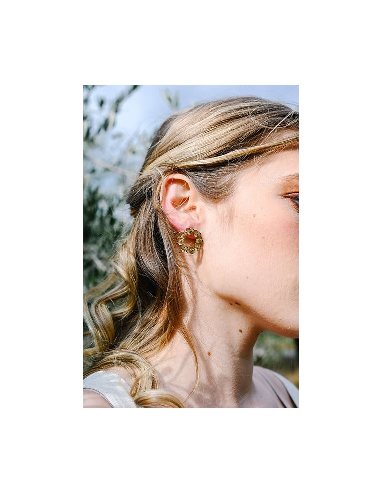 Boucles d'oreilles Claire - Clarance Bijoux - Comptoir Doré