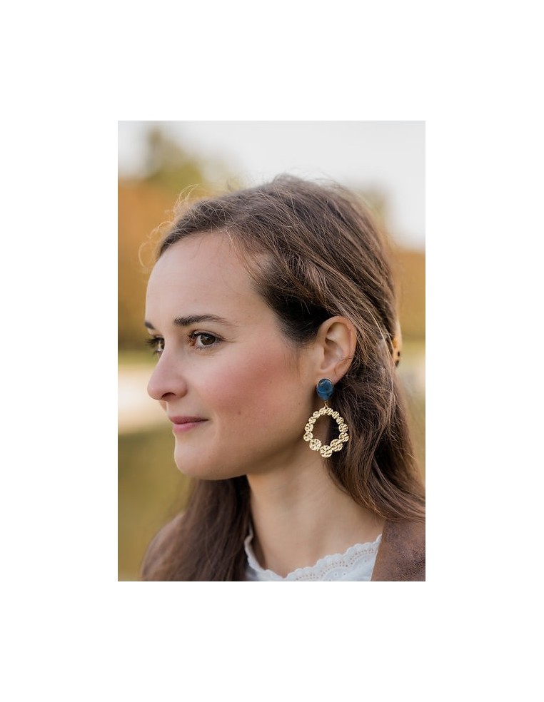 Boucles d'oreilles Charlotte - Clarance Bijoux - Comptoir Doré