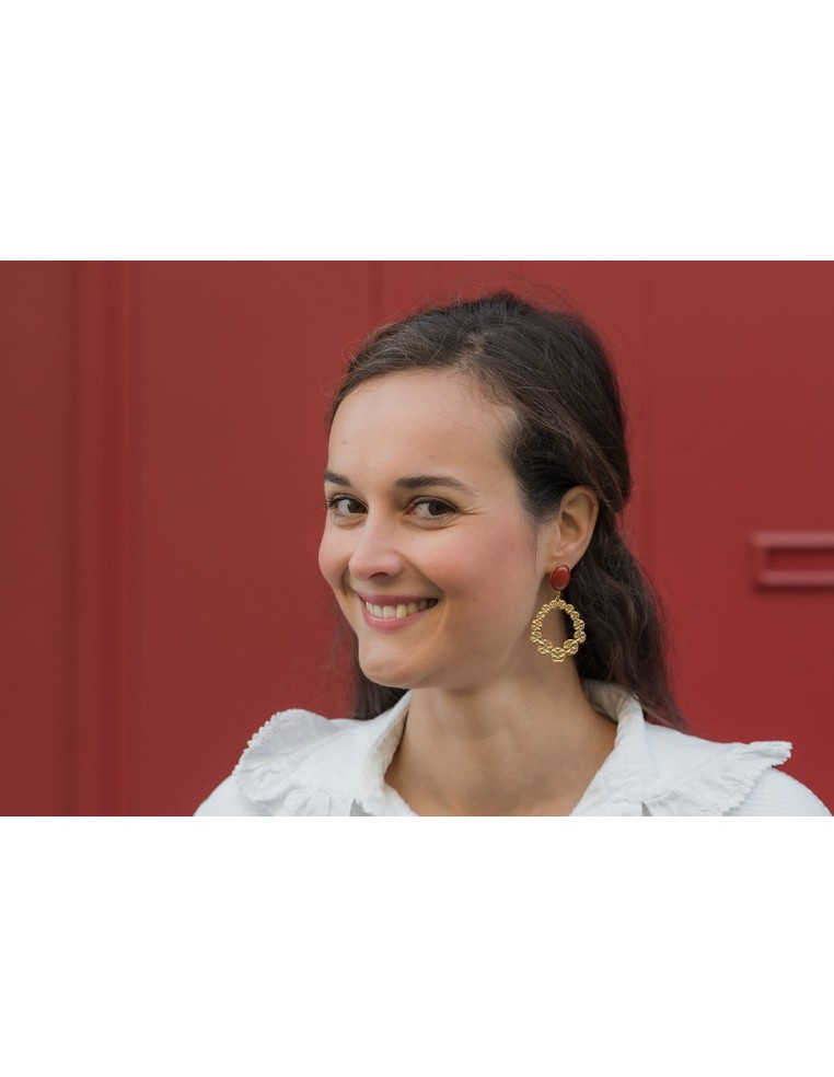 Boucles d'oreilles Charlotte - Clarance Bijoux - Comptoir Doré
