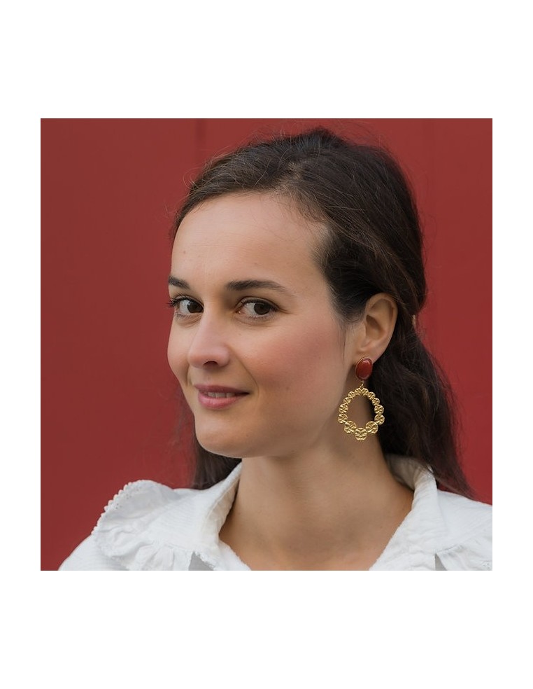 Boucles d'oreilles Charlotte - Clarance Bijoux - Comptoir Doré