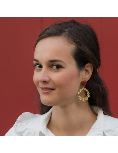 Boucles d'oreilles Charlotte - Clarance Bijoux - Comptoir Doré