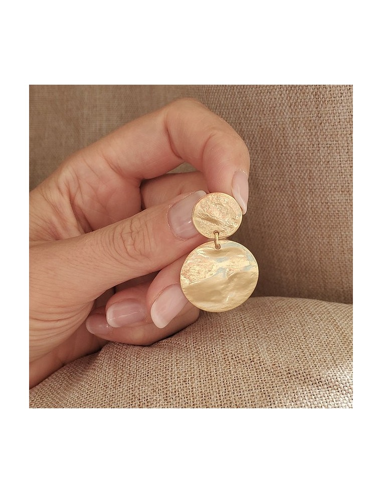 Boucles d'oreilles Laurène - Clarance Bijoux - Comptoir Doré