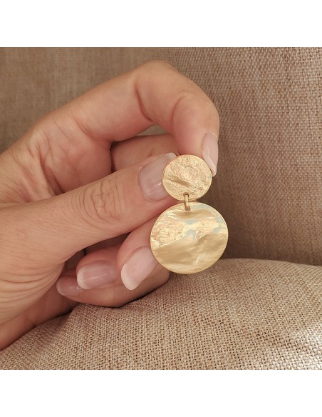 Boucles d'oreilles Laurène - Clarance Bijoux - Comptoir Doré