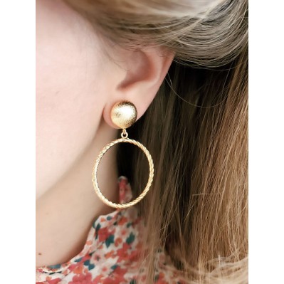 Boucles d'oreilles Jeannette - Clarance Bijoux - Comptoir Doré 2