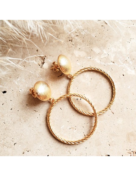 Boucles d'oreilles Jeannette - Clarance Bijoux - Comptoir Doré