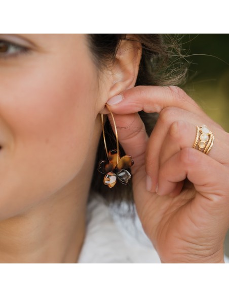 Boucles d'oreilles Juliette - Clarance Bijoux - Comptoir Doré