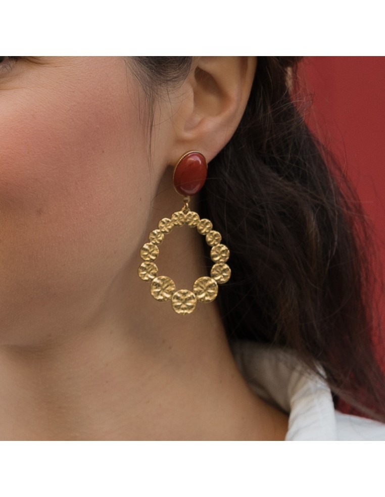 Boucles d'oreilles Charlotte - Clarance Bijoux - Comptoir Doré