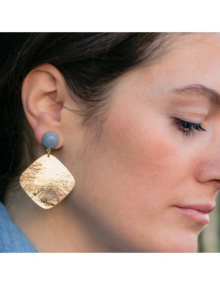 Boucles d'oreilles Marthe - Clarance Bijoux - Comptoir Doré