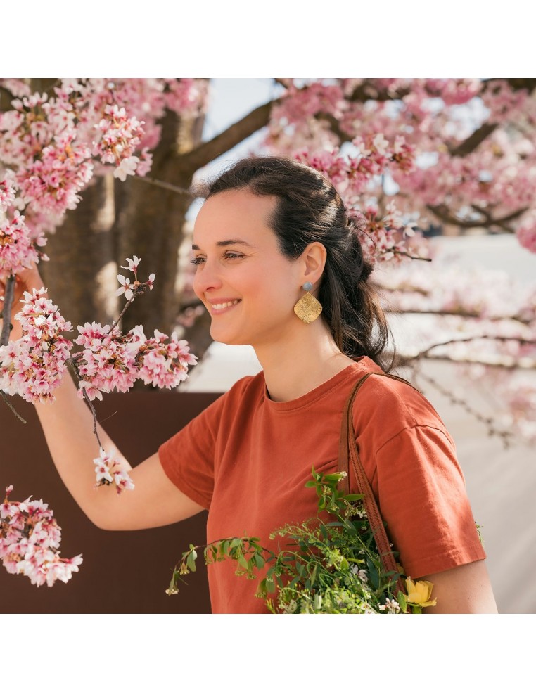 Boucles d'oreilles Marthe - Clarance Bijoux - Comptoir Doré