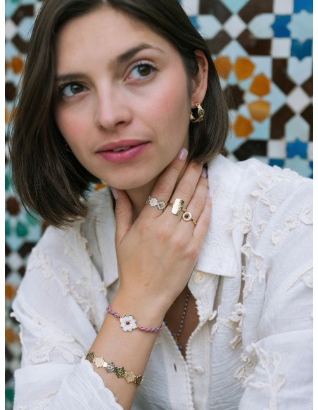 Bague dorée Sintra - Un De Ces Quatre - Comptoir Doré