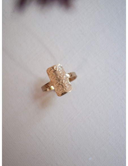 Bague dorée Sintra - Un De Ces Quatre - Comptoir Doré