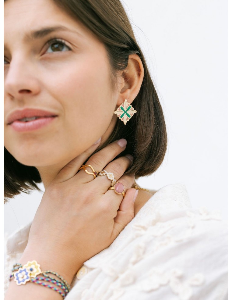 Boucles d'oreilles Cascais - Un De Ces Quatre - Comptoir Doré