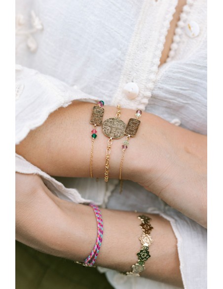 Bracelet doré Saudade - Un De Ces Quatre - Comptoir Doré