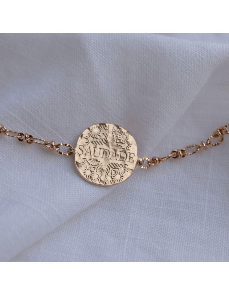 Bracelet doré Saudade - Un De Ces Quatre - Comptoir Doré