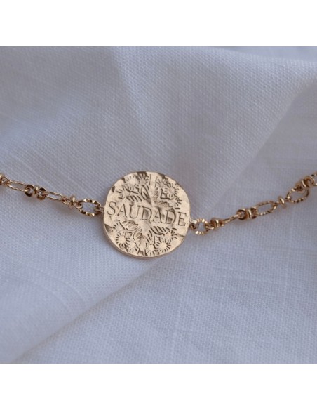 Bracelet doré Saudade - Un De Ces Quatre - Comptoir Doré
